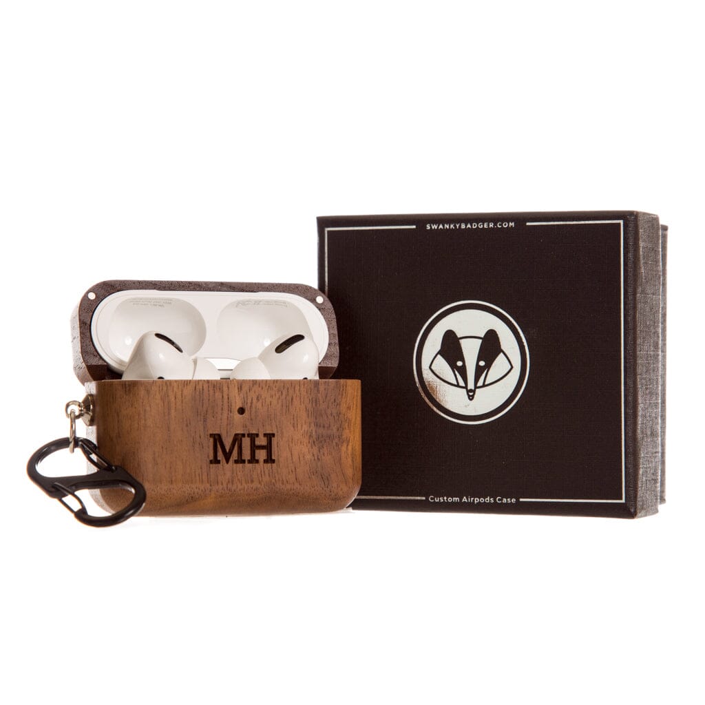 Walnut AirPods Case- Classic