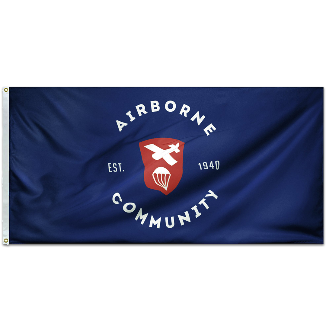 Airborne Community Double-Sided Flag