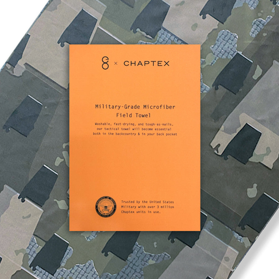 Alabama Camo - Military-Grade Microfiber Field Towel