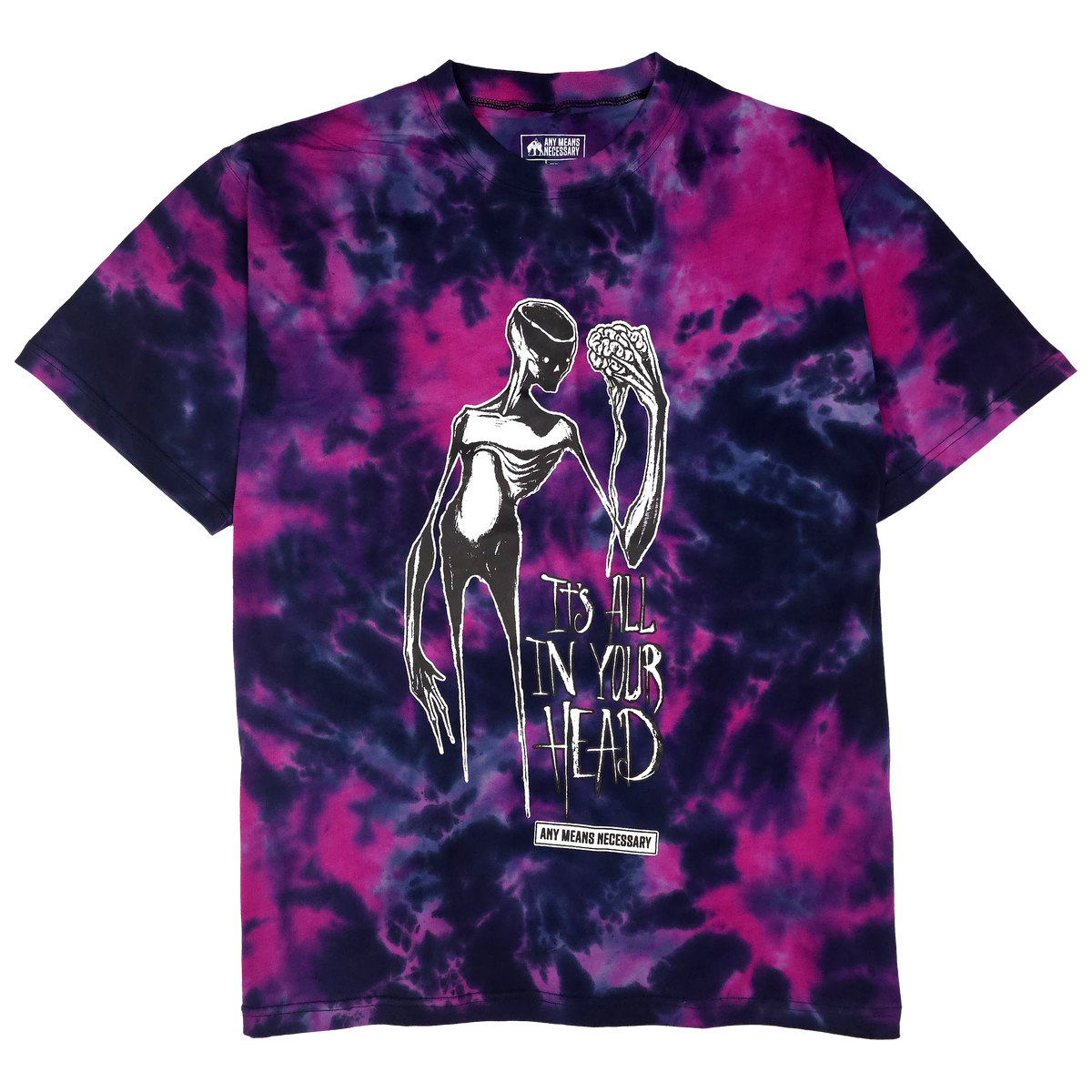 It's All In Your Head T-Shirt Purple