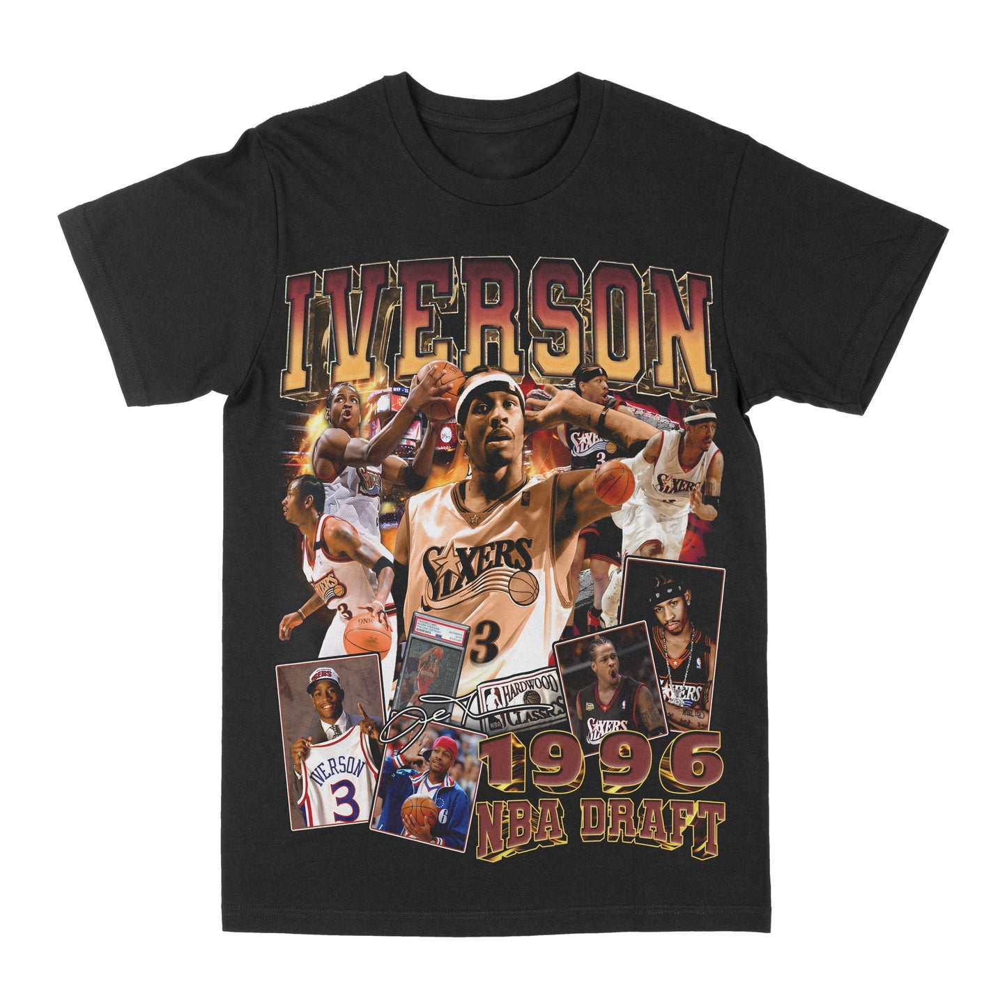 Allen Iverson "96 Draft" Graphic Tee