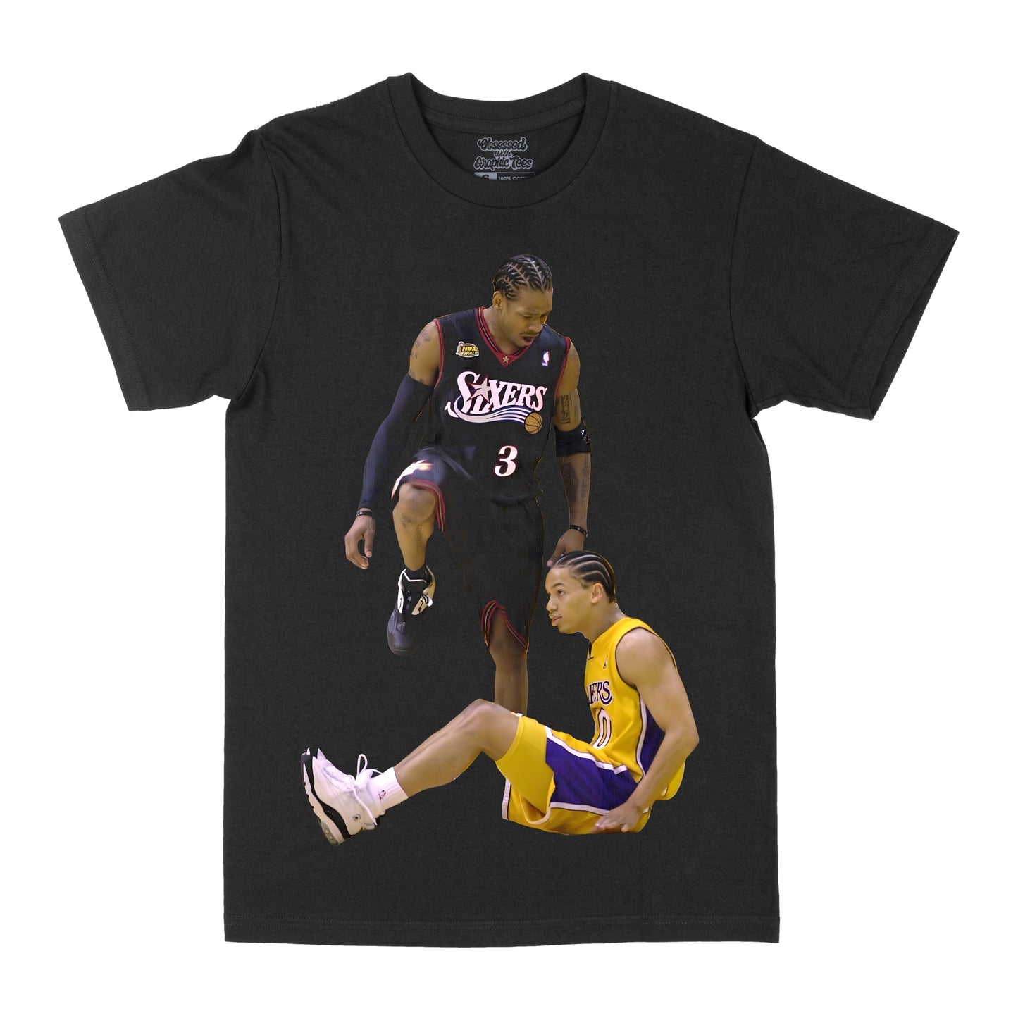 Allen Iverson "Man Down" Graphic Tee