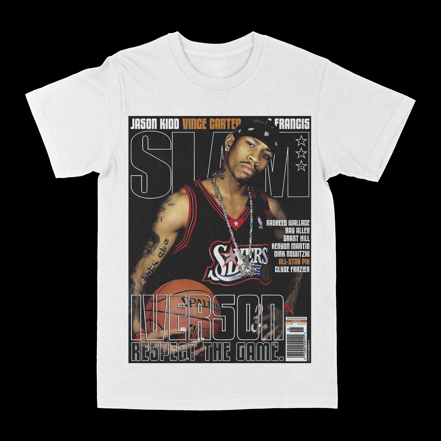 Allen Iverson "Slam Magazine" Graphic Tee