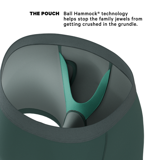 The Alloy | Dark Teal Ball Hammock® Pouch Underwear With Fly