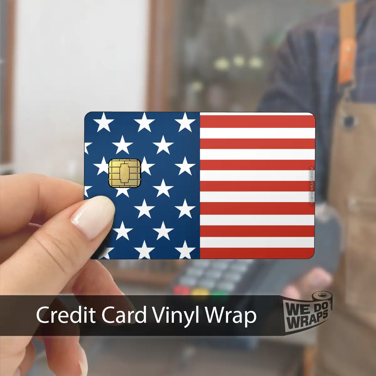 American Flag | NFC Key Card Wrap