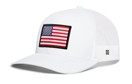 American Flag Trucker Hat | USA Snapback