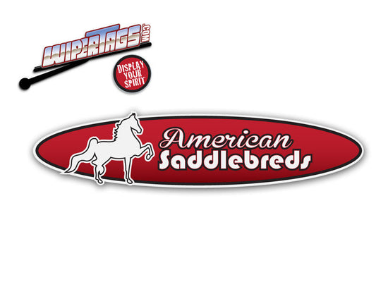 Horses American Saddlebreds WiperTags
