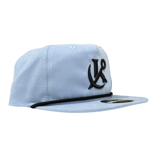 Anchored Rope Snapback - Sky/Black