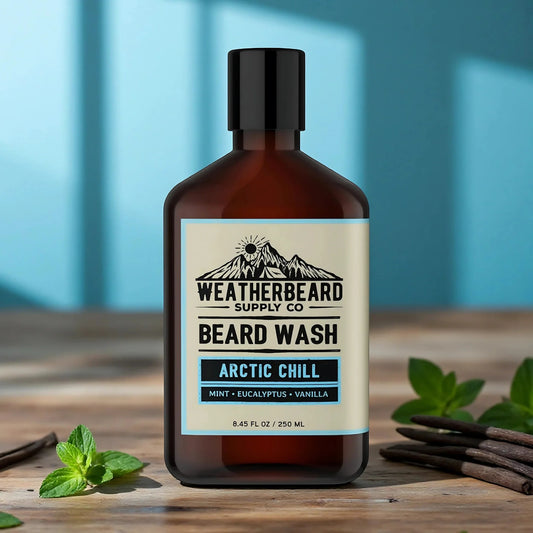 Arctic Chill Beard Wash - Mint, Eucalyptus, Vanilla