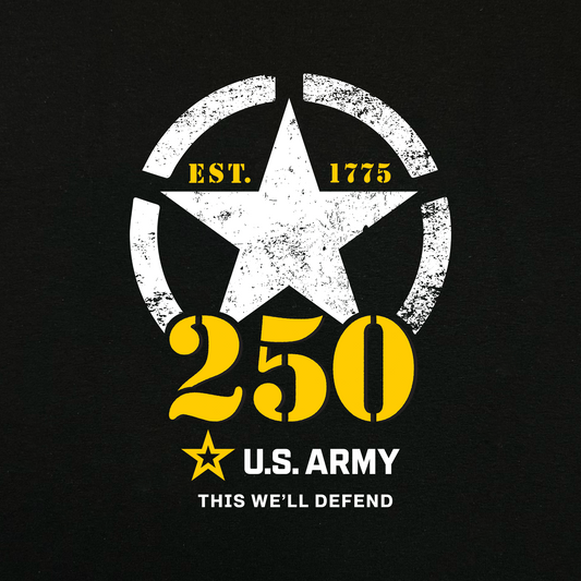 Army 250th Anniversary Youth Hood (Black)