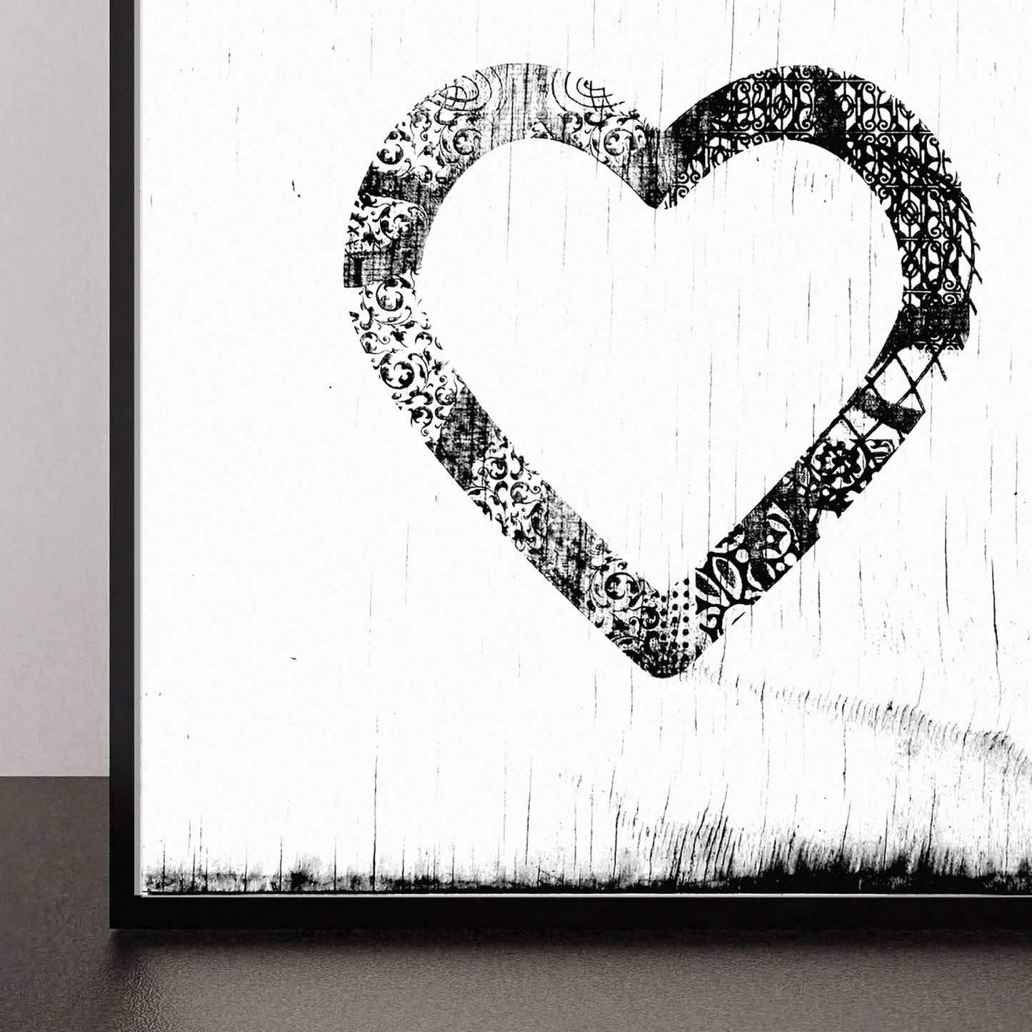 Ornamental Heart Art Prints