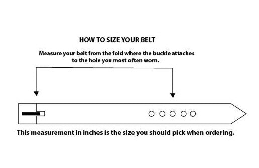 Handmade Leather Belt | Horween Dublin | English Tan