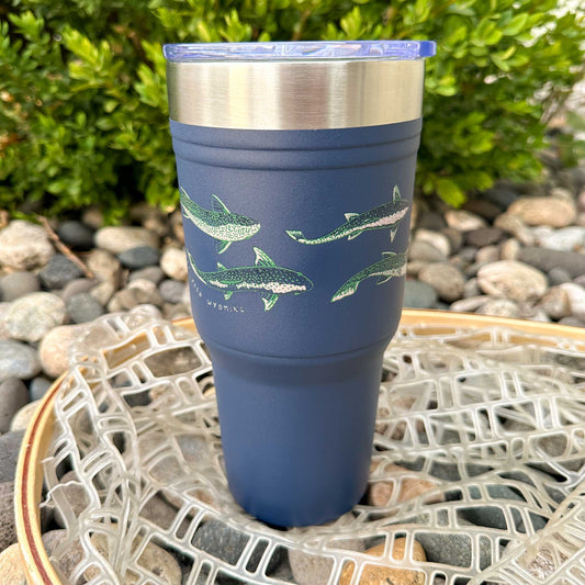 Trout Run 30oz Stainless Steel Tumbler