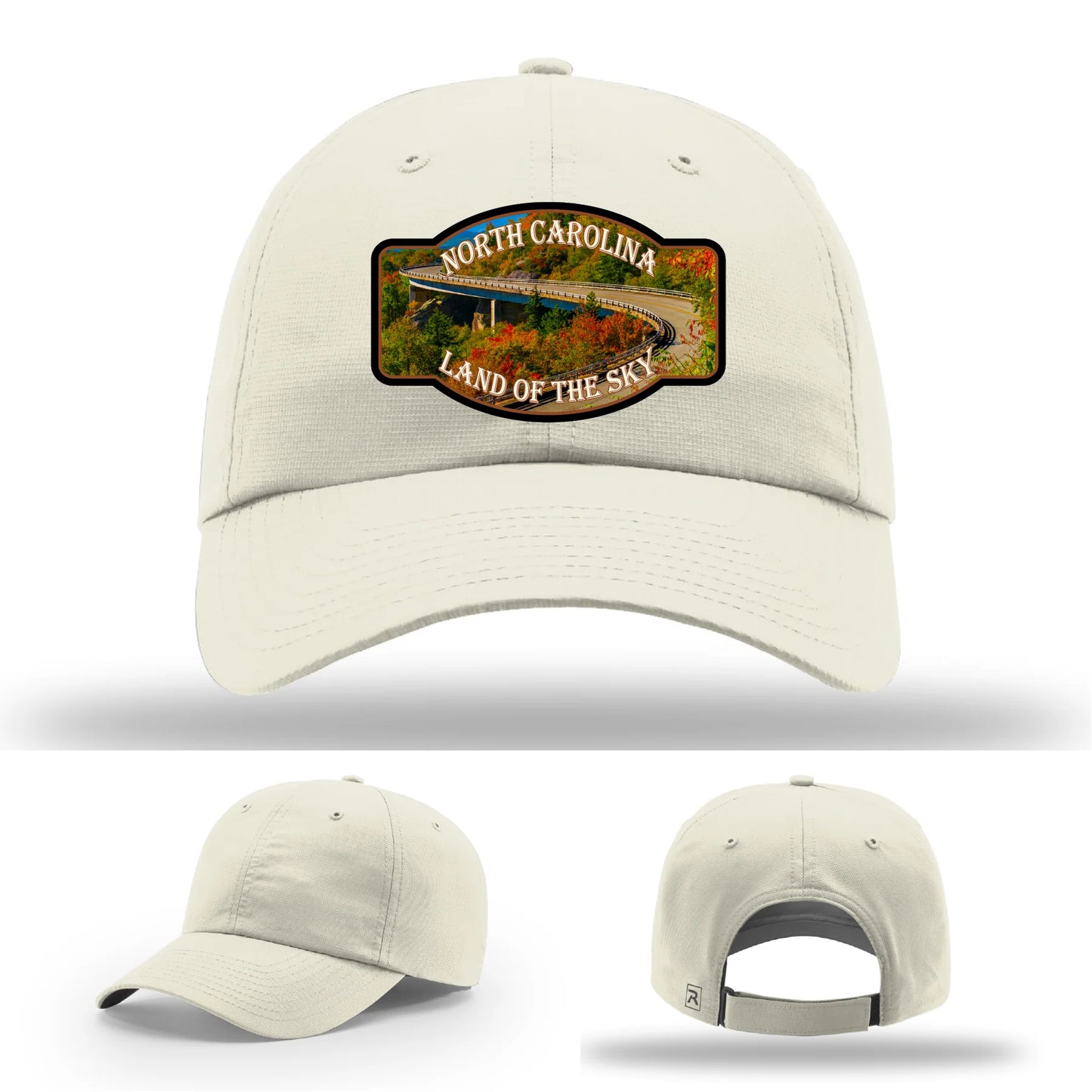 Land of the Sky Leather Patch Hat North Carolina
