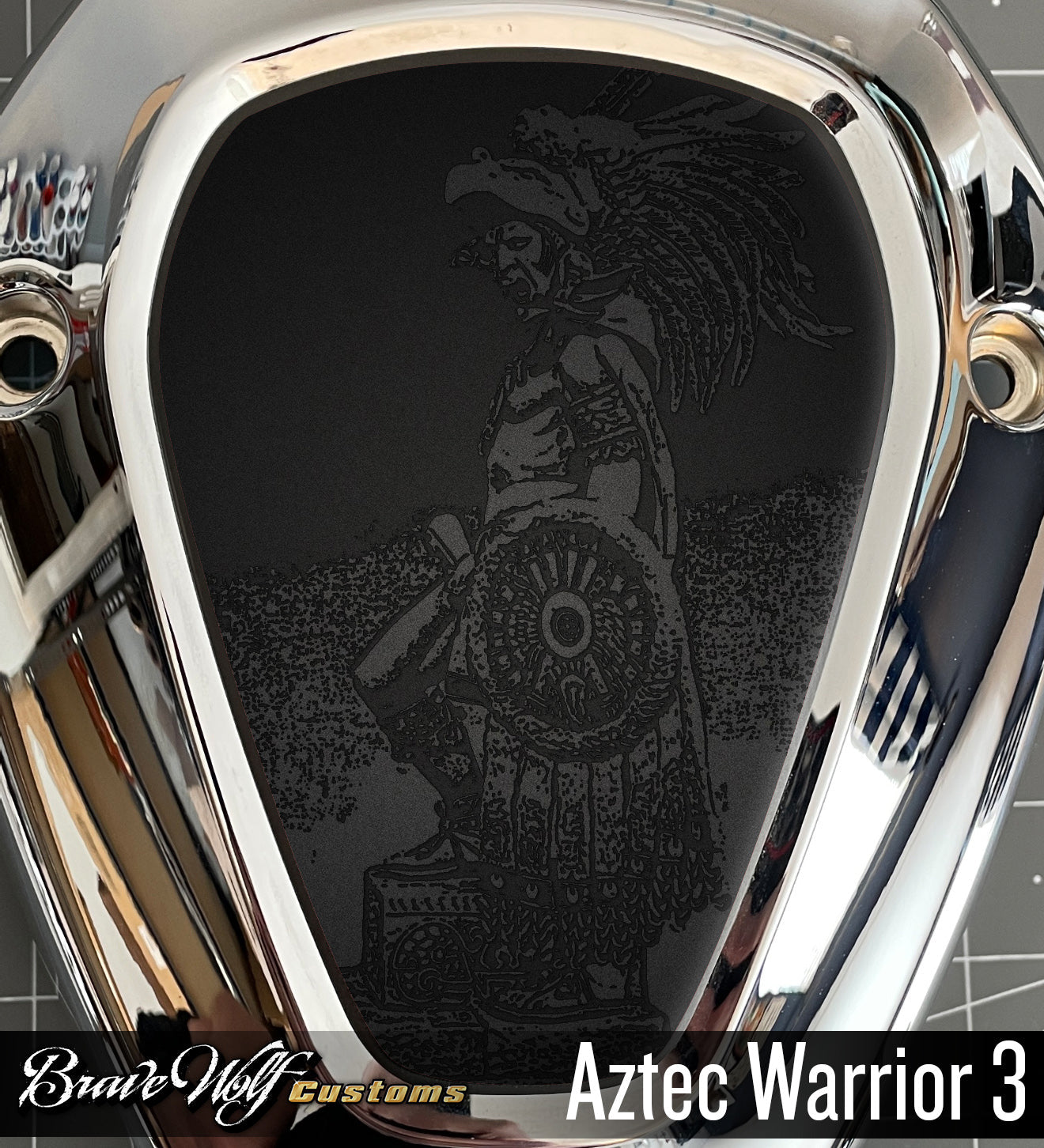 Powerplus V-Cover Decal - Aztec Warrior 3