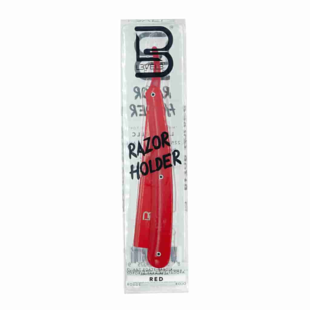 Level 3 Red Straight Razor Holder