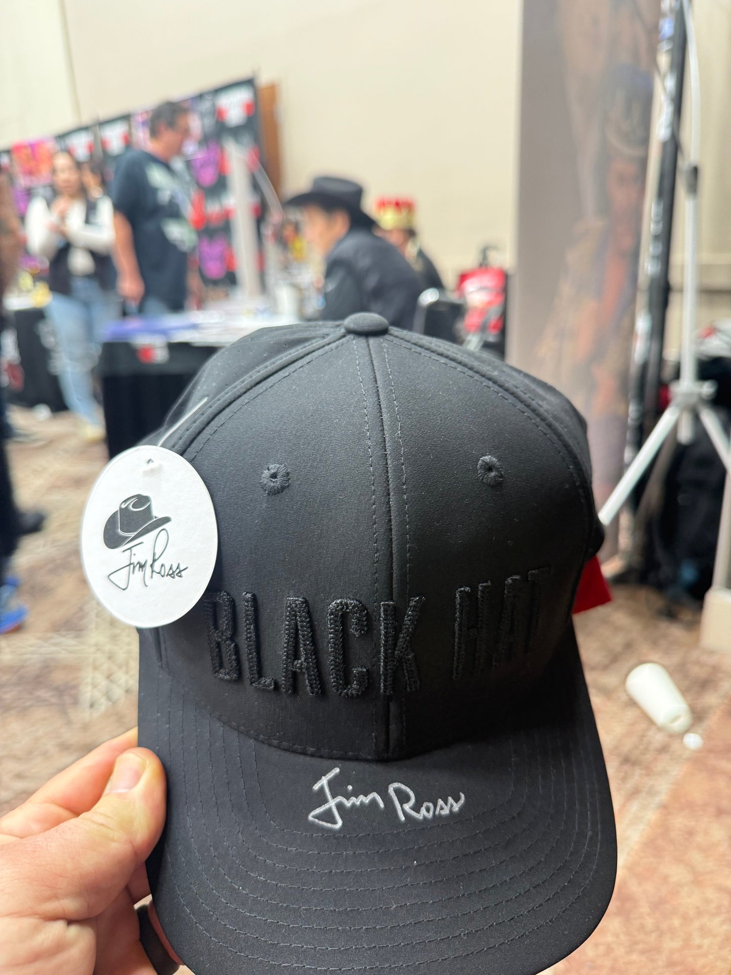 Autographed JR’s BlackHat Black Hat