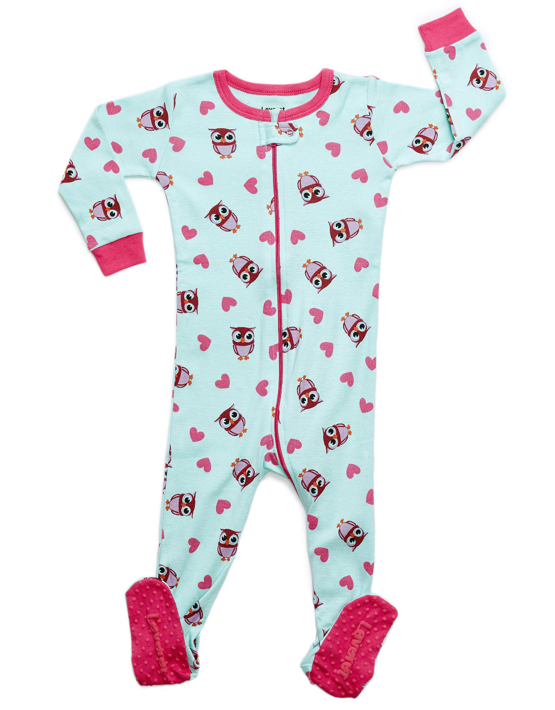 Kids Footed Cotton Pajamas