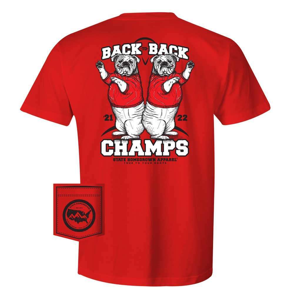 Back-to-Back Champs - Comfort Color Pocket Tee
