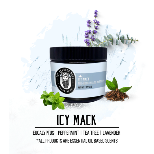Icy Mack Beard Butter | Eucalyptus • Peppermint • Tea Tree