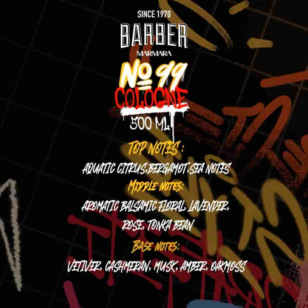 Marmara Barber No.99 Limited Edition After Shave Cologne 500ml