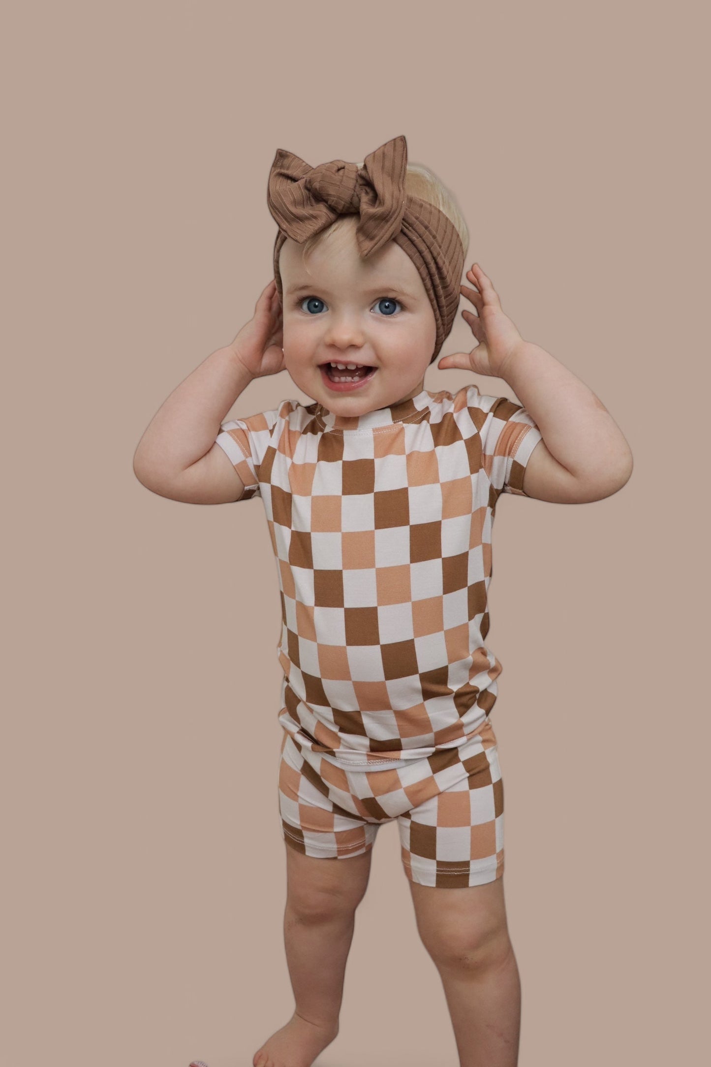 CHESTNUT CHECKERS DREAM SHORTIE
