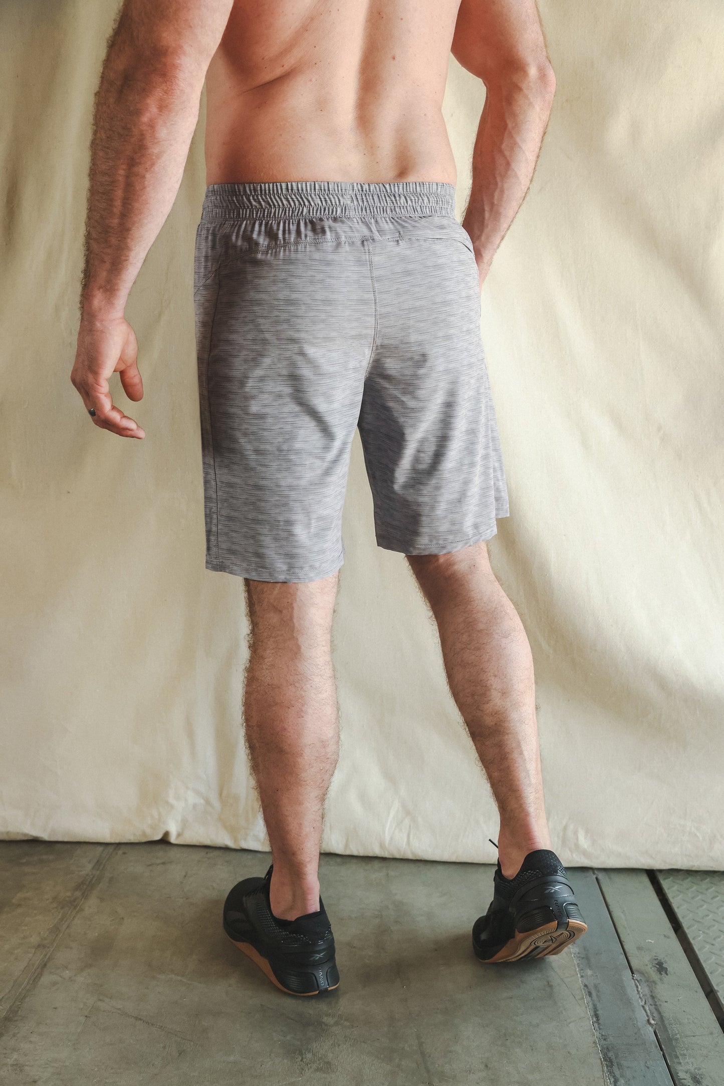 The Junk Trunks | Grey Ball Hammock® 9 Inch Athletic Shorts