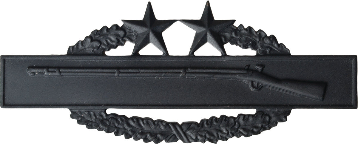 U.S. Army Combat Infantryman CIB - Black Metal Pin-On