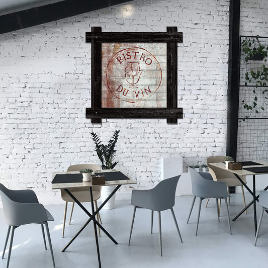 Bistro du Vin - Framed Wall Art