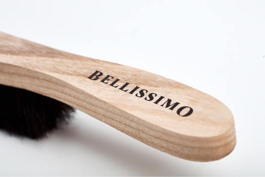 Hat Brush Lint Remover Duster Brushes for Felt Hats 100% Horsehair Wood Brush.