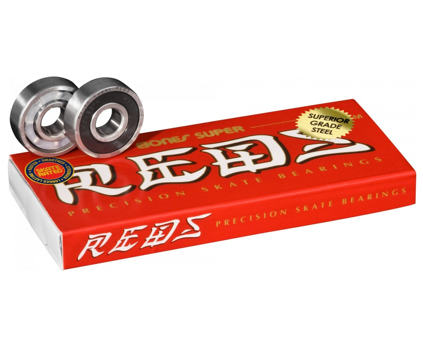 Bones Bearings Super Reds (Set of 8)