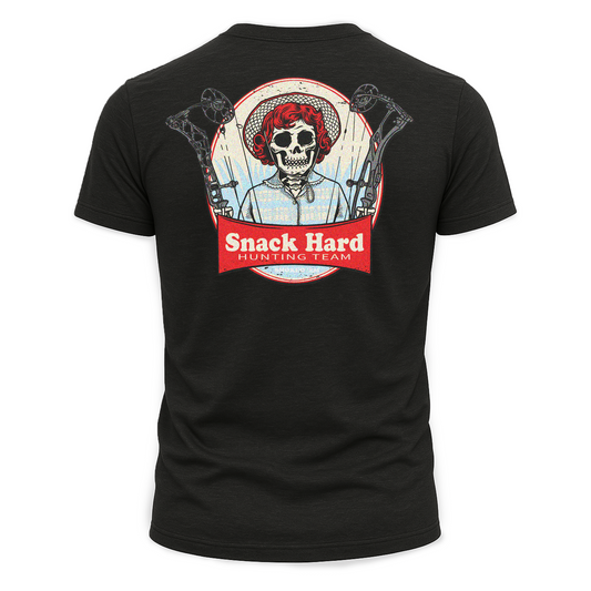 "Snack Hard Hunting Team" Tee