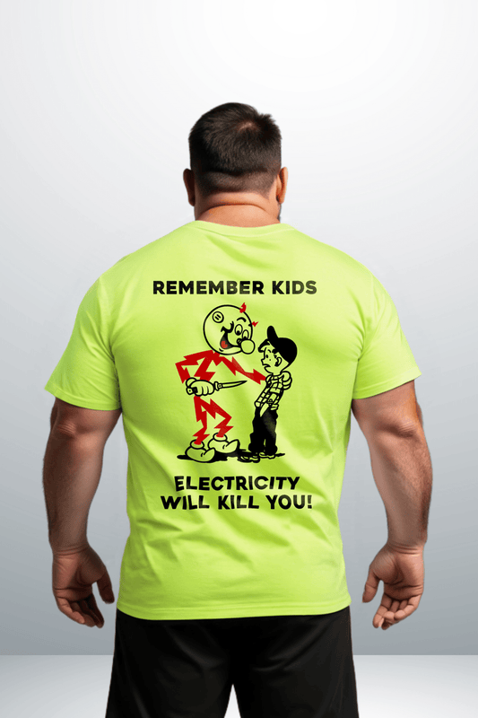 Remember Kids - Safety Yellow T-Shirt