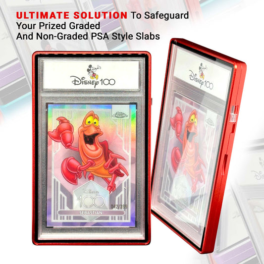 Slab Metal Aluminum and Glass Protective Case (1 Holder) for 35pt, 55pt & 75pt slabs