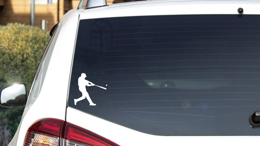 Baseball Player Decal
