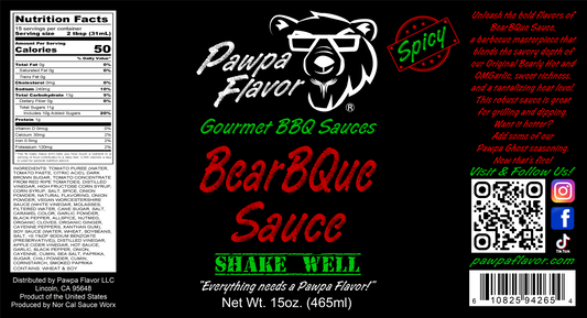 Pawpa Flavor BearBQue Sauce
