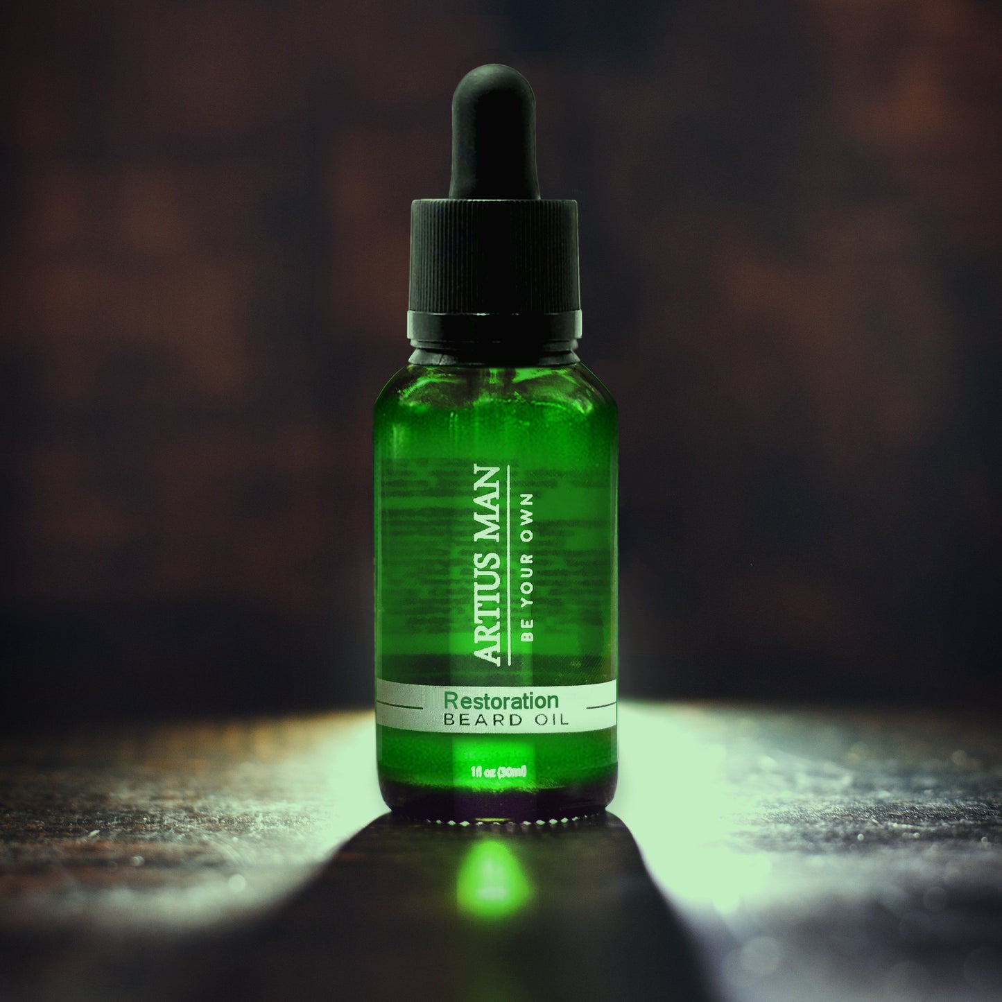Restoration Beard Oil – Oud & Sandalwood Cologne-Style Beard Conditioning Oil (1 oz)