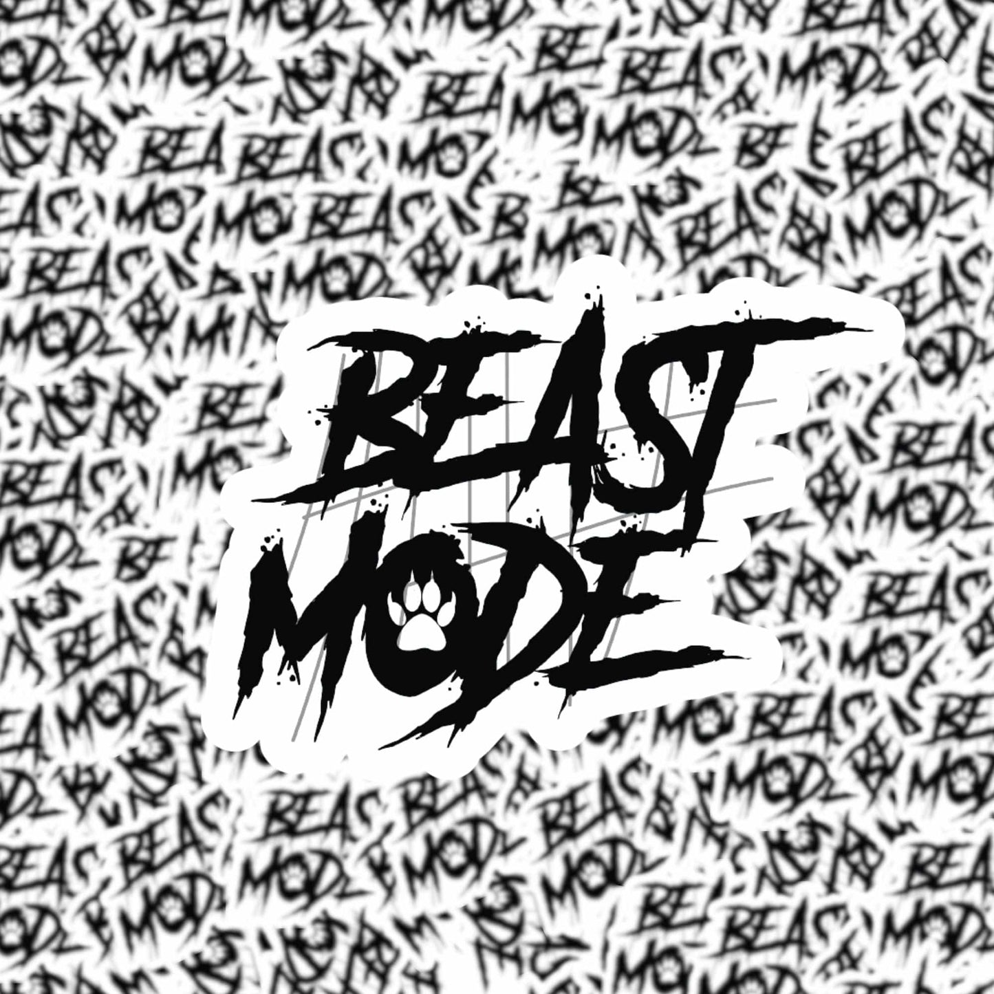Beast Mode Sticker