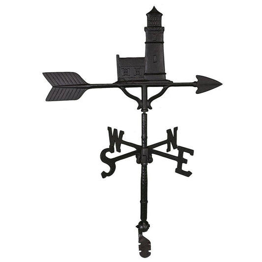 Lighthouse Cottage 32" Weathervane | Patriot Forged in the USA