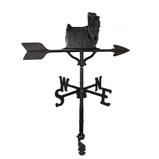 Yorkshire Terrier 32" Weathervane | Patriot Forged in the USA