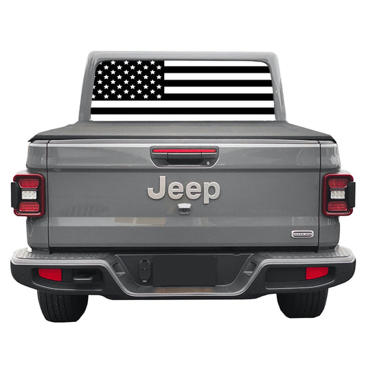 Black & White Rear Window Decal