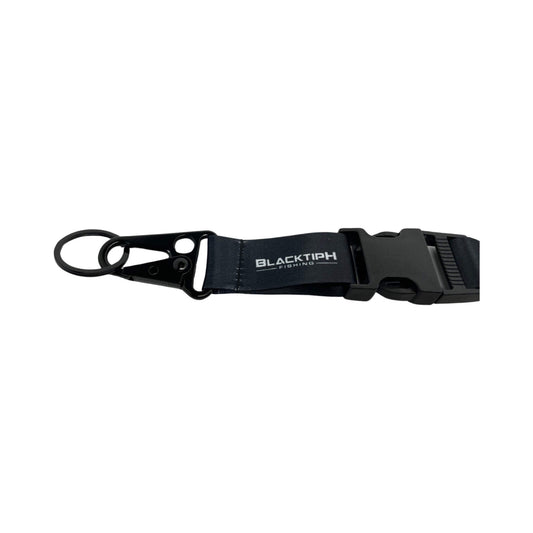 Black Lanyard with Crane clip