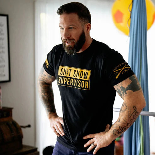 Sh*t Show Supervisor T-Shirt - Black