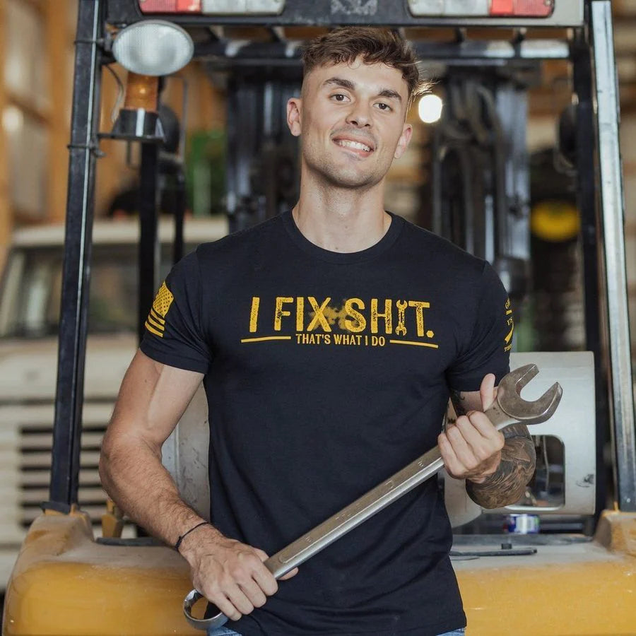 Grunt Style - I Fix Sh*t T-Shirt - Black