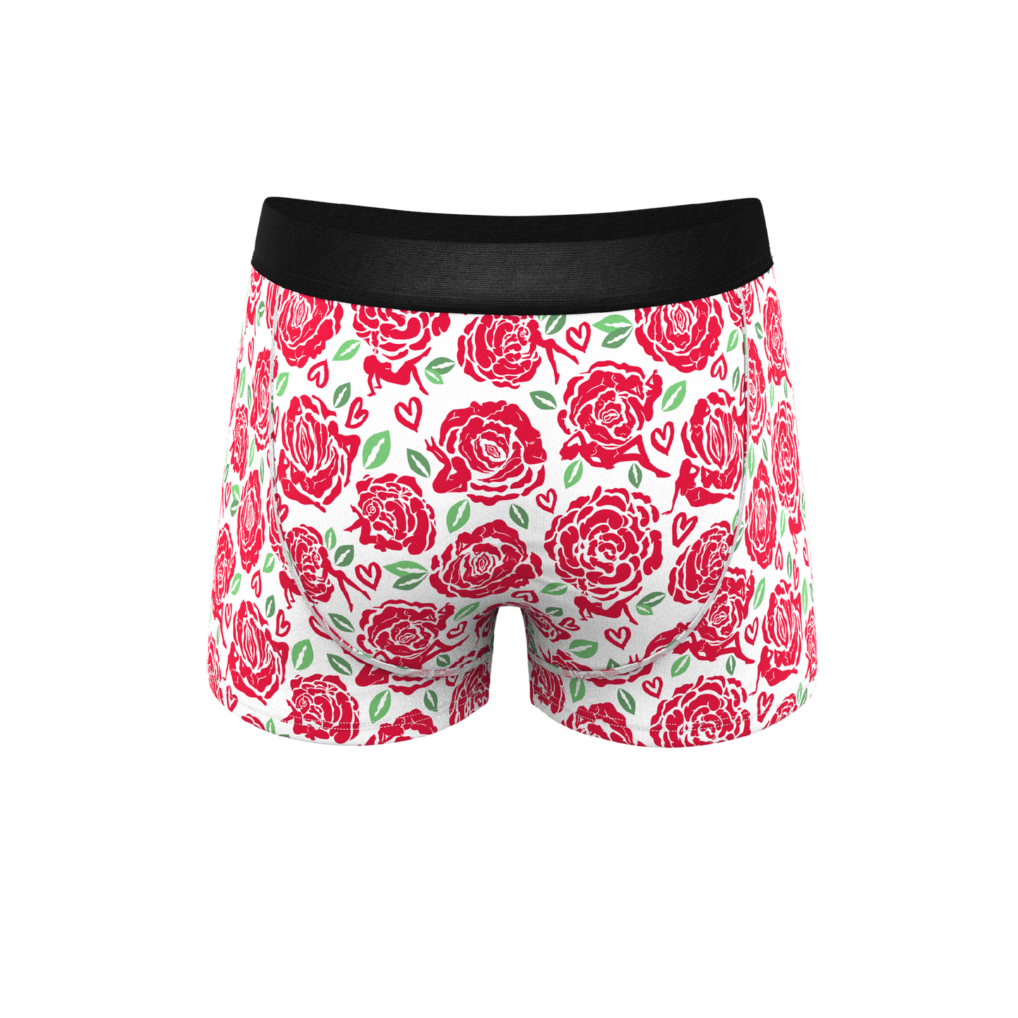 The Bloom With A View | Naughty Roses Ball Hammock® Pouch Trunks Underwear