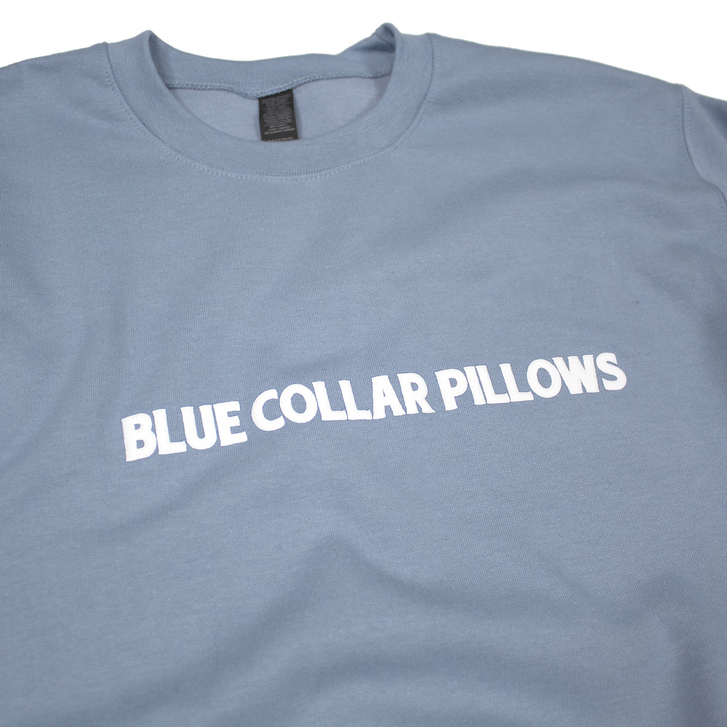 Blue Collar Pillows Sweatshirt