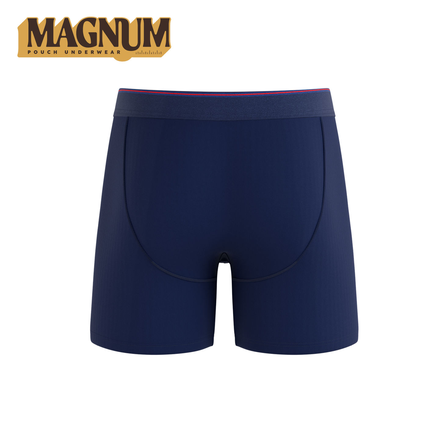 The Blueberry Pie | Red Tip Navy Ball Hammock® Magnum Big Pouch Underwear