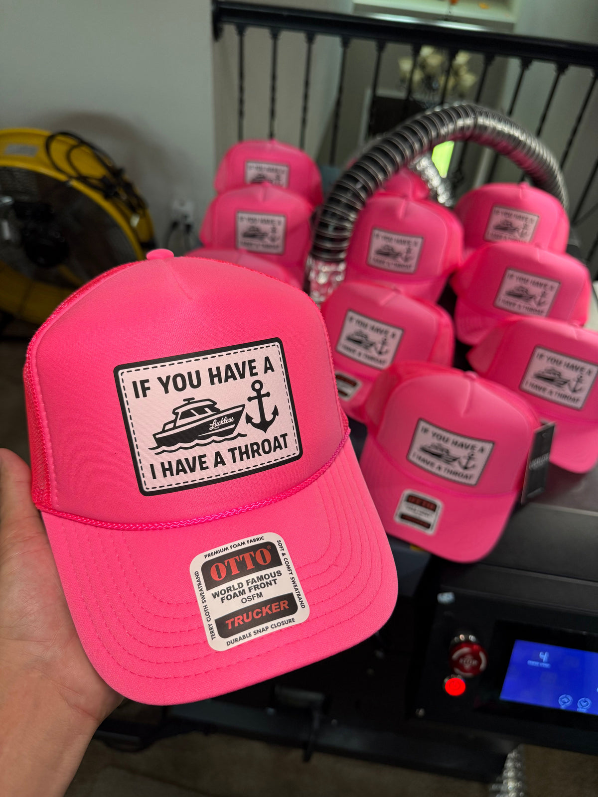 Boat Throat Foam Snapback
