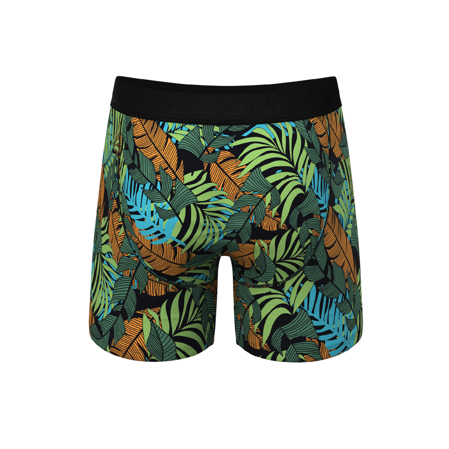 The Botanist | Tropical Leaves Ball Hammock® Pouch Underwear With Fly