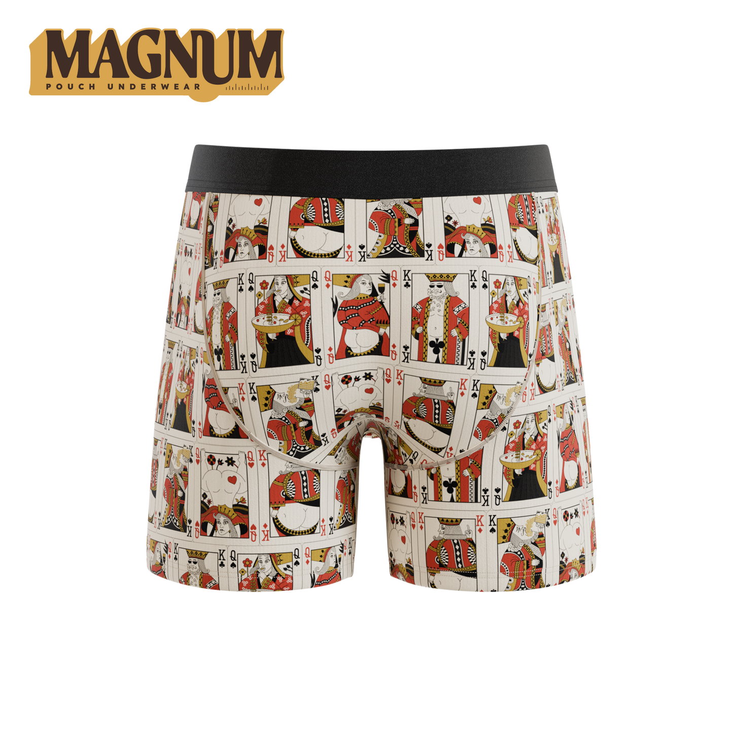 The Bottomless Blackjack | Vintage Playing Cards Ball Hammock® Magnum Big Pouch Underwear